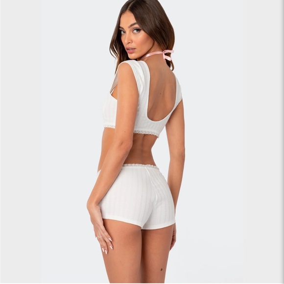 NWT Edikted Open Back Top - Picture 5 of 7